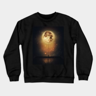 stealing the moon Crewneck Sweatshirt